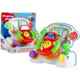 Kolorowa kierownica edukacyjna interaktywna dla dzieci z efektami dźwiękowymi