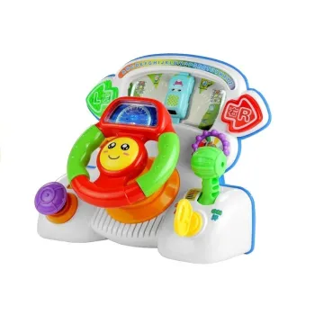 Edukacyjna kierownica z atestem CE, idealna do nauki i zabawy dla dzieci