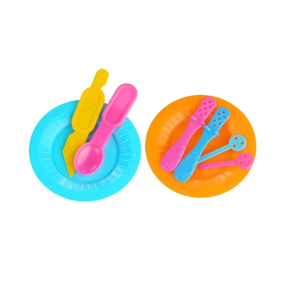 Ciastolina Zestaw Urodzinowy 6 Kolorów Akcesoria