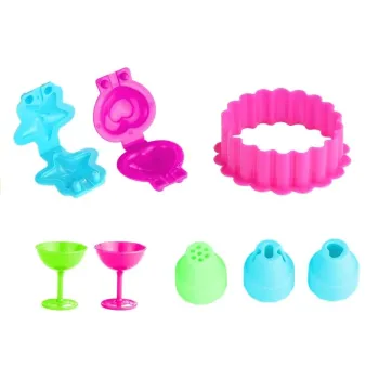 Ciastolina Zestaw Urodzinowy 6 Kolorów Akcesoria