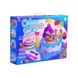 Ciastolina Zestaw Urodzinowy 6 Kolorów Akcesoria