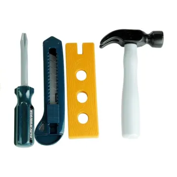 Kolorowy zestaw narzędzi do zabawy dla chłopca i dziewczynki