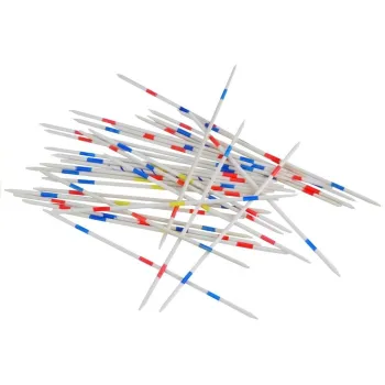 Bierki Mikado Drewniane Patyczki Gra Towarzyska