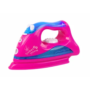 Różowe Żelazko Świeci Gra Para Wodna Małe AGD