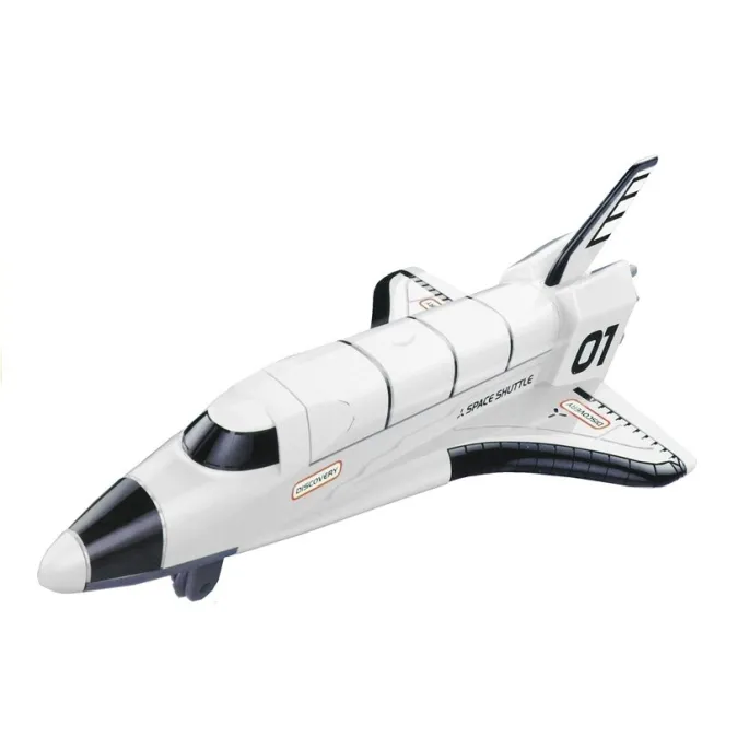 Model promu kosmicznego z zestawu kreatywnego solarny