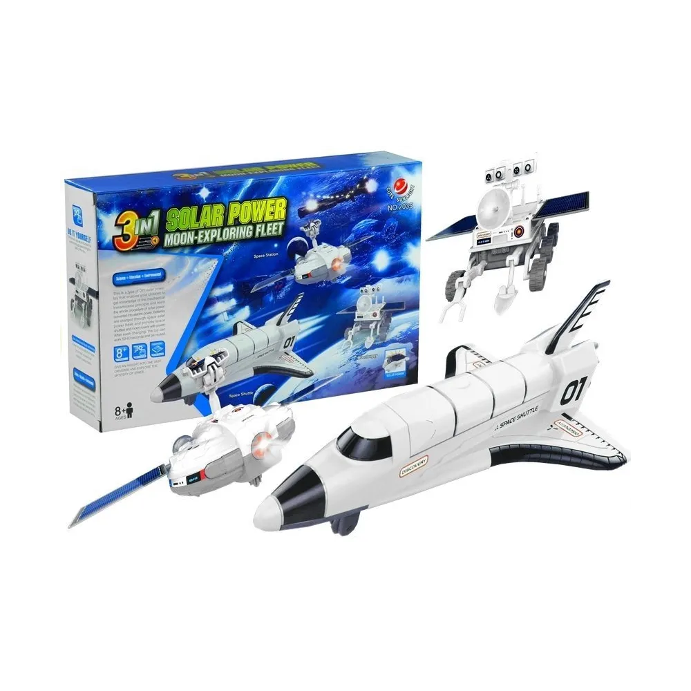 Kosmiczna stacja kosmiczna zasilana panelem solarnym diy