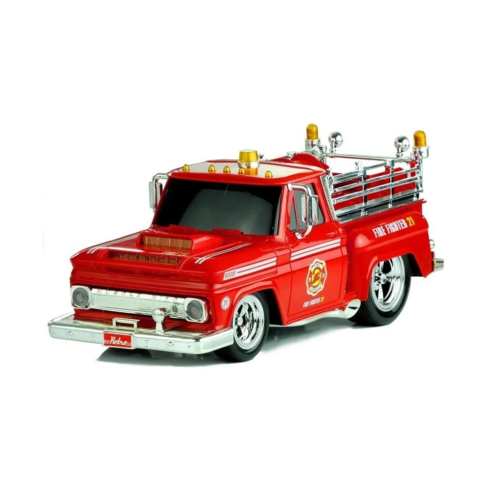 Sterowany pilotem model wozu strażackiego dla dzieci powyżej 3 lat