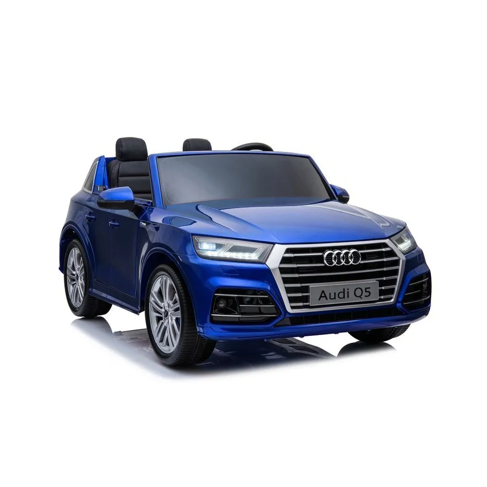 Pojazd na Akumulator Nowe Audi Q5 2-osobowe Niebieskie Lakierowane