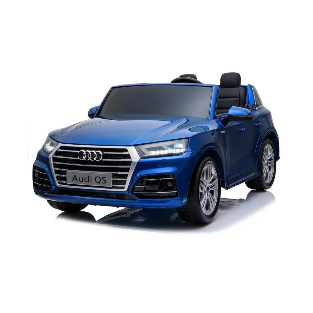 Pojazd na Akumulator Nowe Audi Q5 2-osobowe Niebieskie Lakierowane