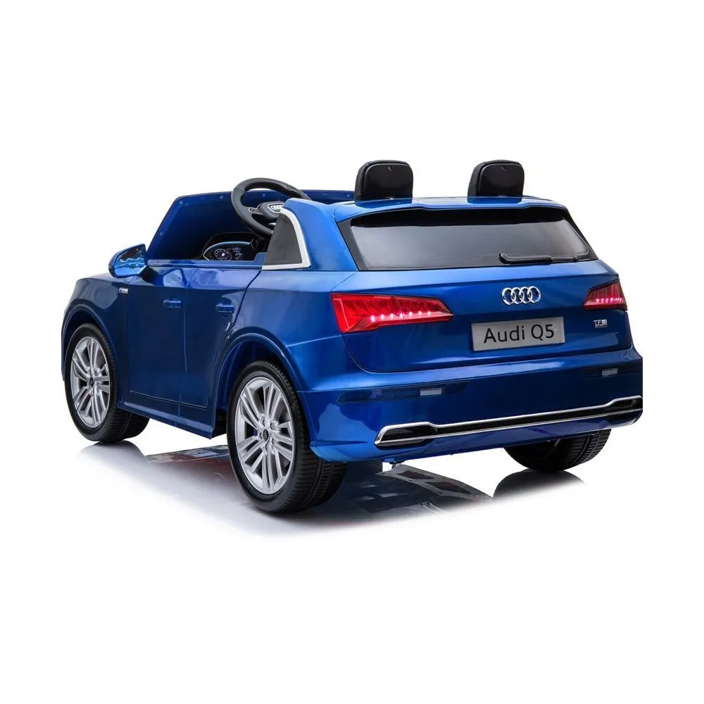 Pojazd na Akumulator Nowe Audi Q5 2-osobowe Niebieskie Lakierowane