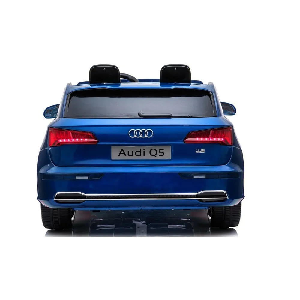 Pojazd na Akumulator Nowe Audi Q5 2-osobowe Niebieskie Lakierowane