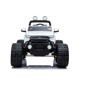 Pojazd na Akumulator Ford Ranger Monster LCD Biały
