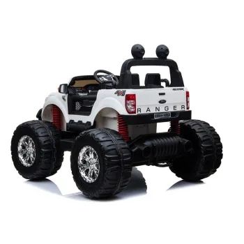 Pojazd na Akumulator Ford Ranger Monster LCD Biały