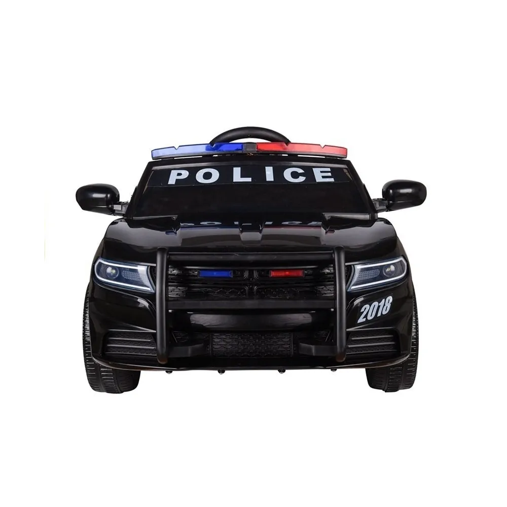 Auto na Akumulator Samochód Policyjny Czarny