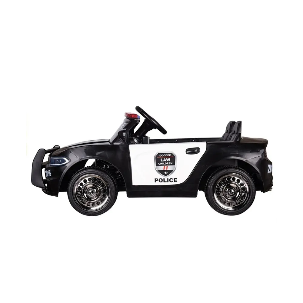 Auto na Akumulator Samochód Policyjny Czarny