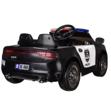 Auto na Akumulator Samochód Policyjny Czarny