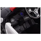 Auto na Akumulator Samochód Policyjny Biały