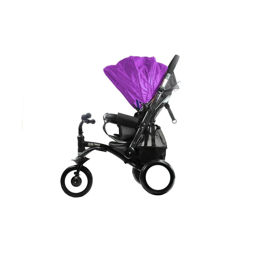 PRO400 fioletowy – trójkołowy rower dla dziecka do nauki jazdy