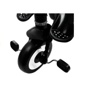 Trwały rower trójkołowy dla dzieci w fioletowym odcieniu na spacer