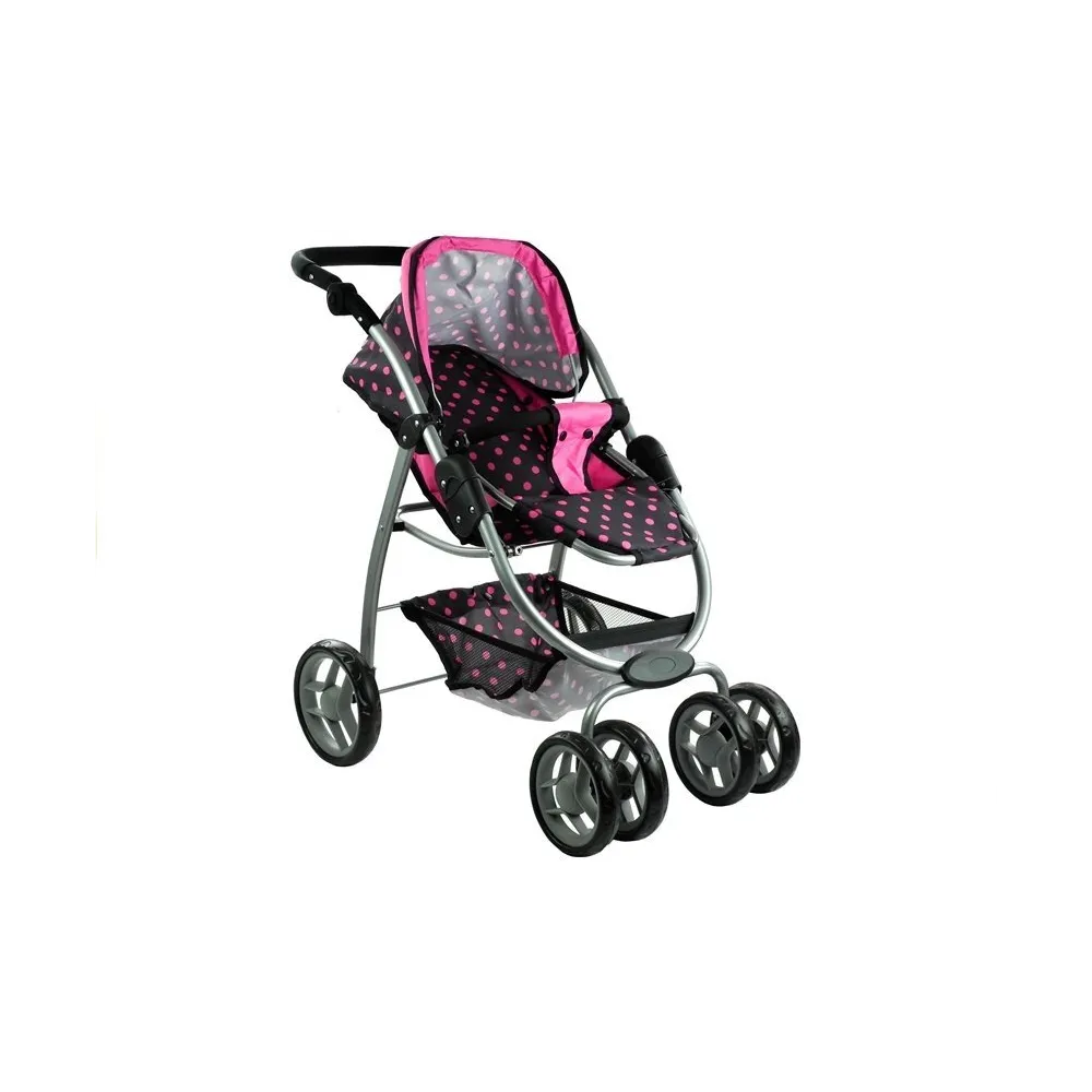 Zestaw 2w1 Alice – wózek gondola i spacerówka dla lalek