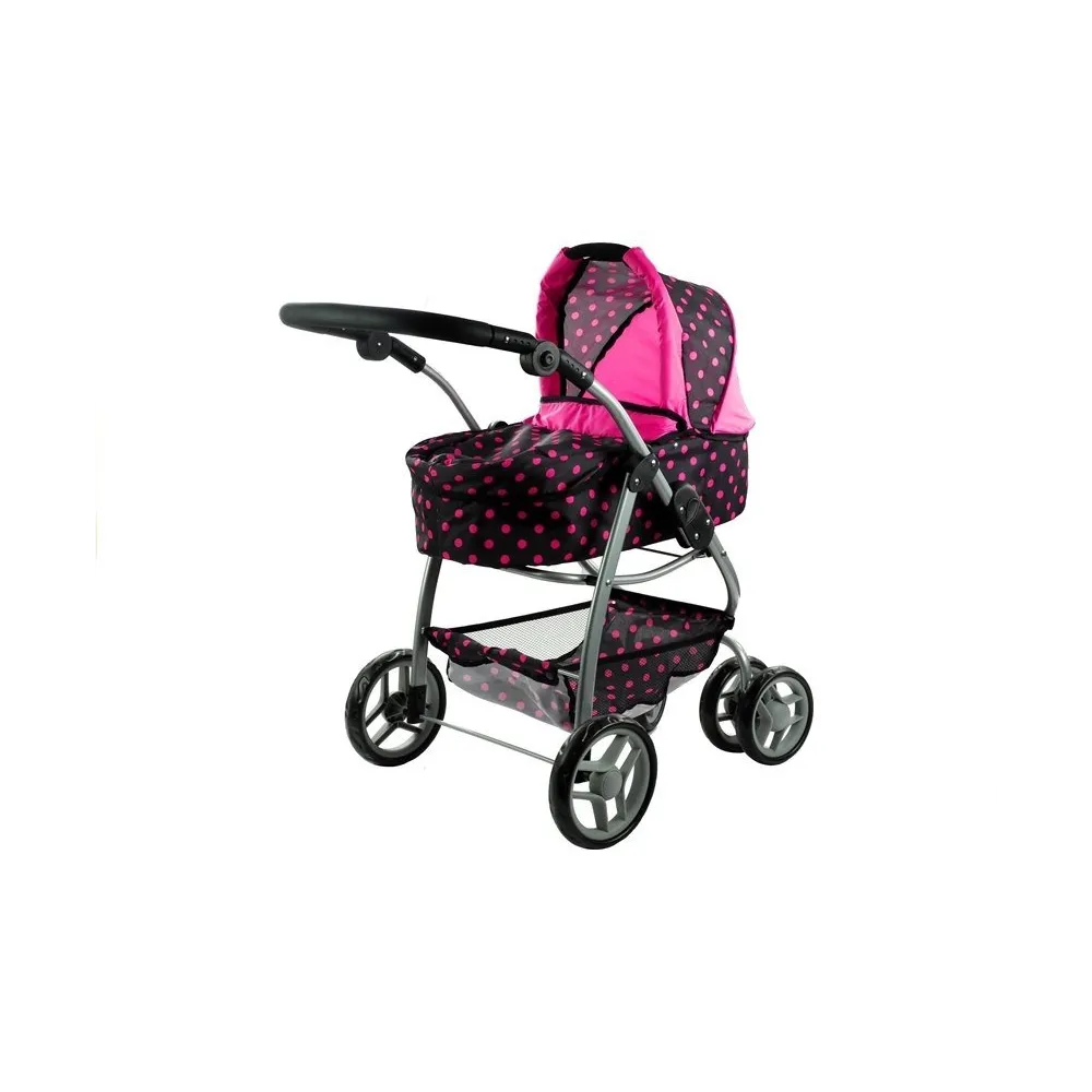 Wielofunkcyjny wózek lalek Alice 2w1 z lekką aluminiową ramą