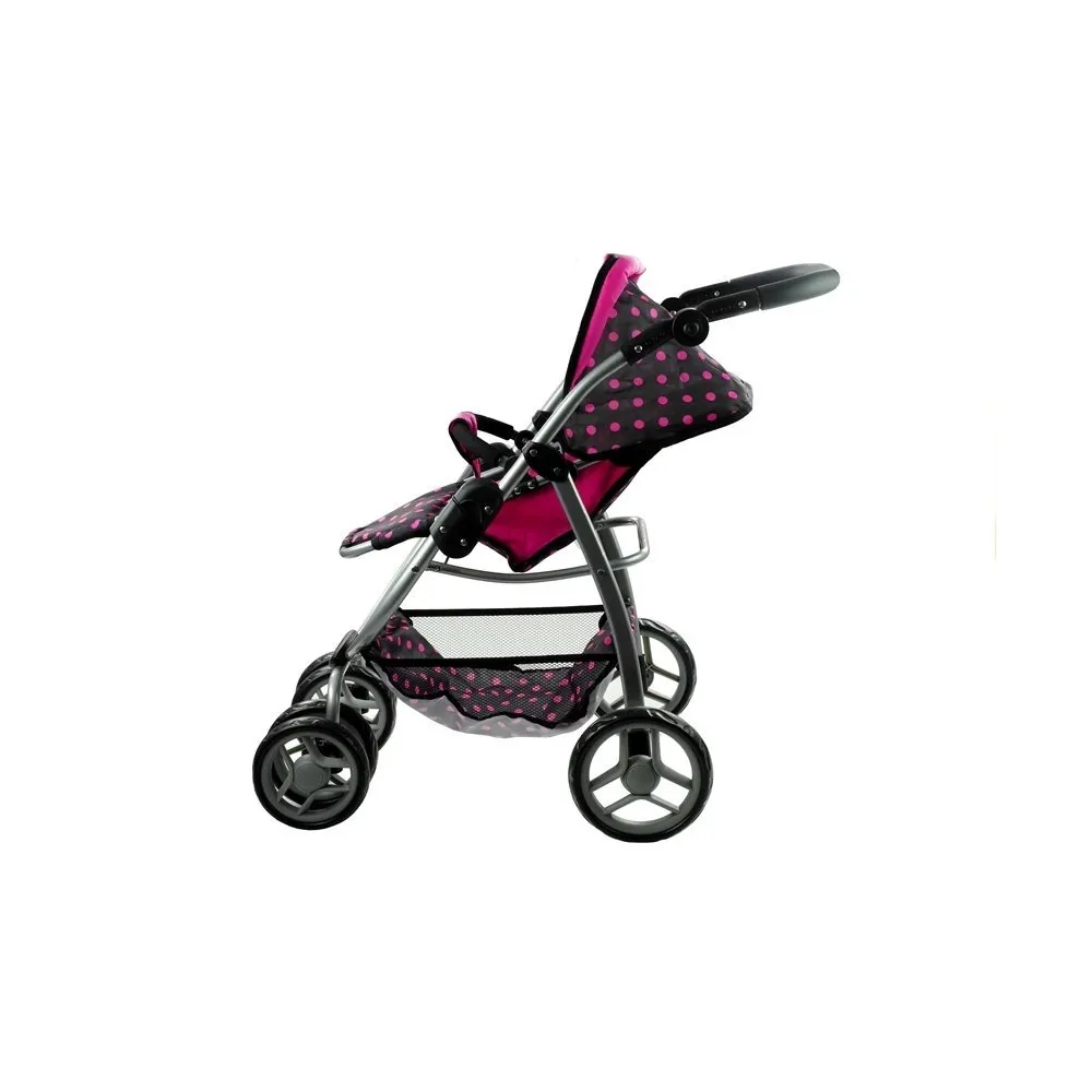 Wózek lalek Alice z łatwym do prania pokryciem i certyfikatem CE