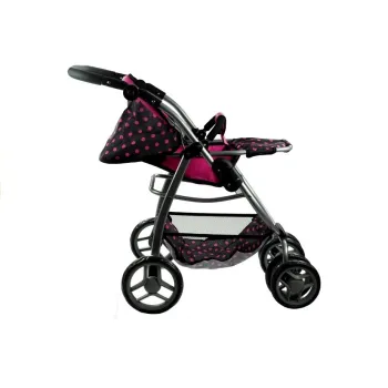 Kompletny zestaw wózek dla lalek Alice z torbą i akcesoriami