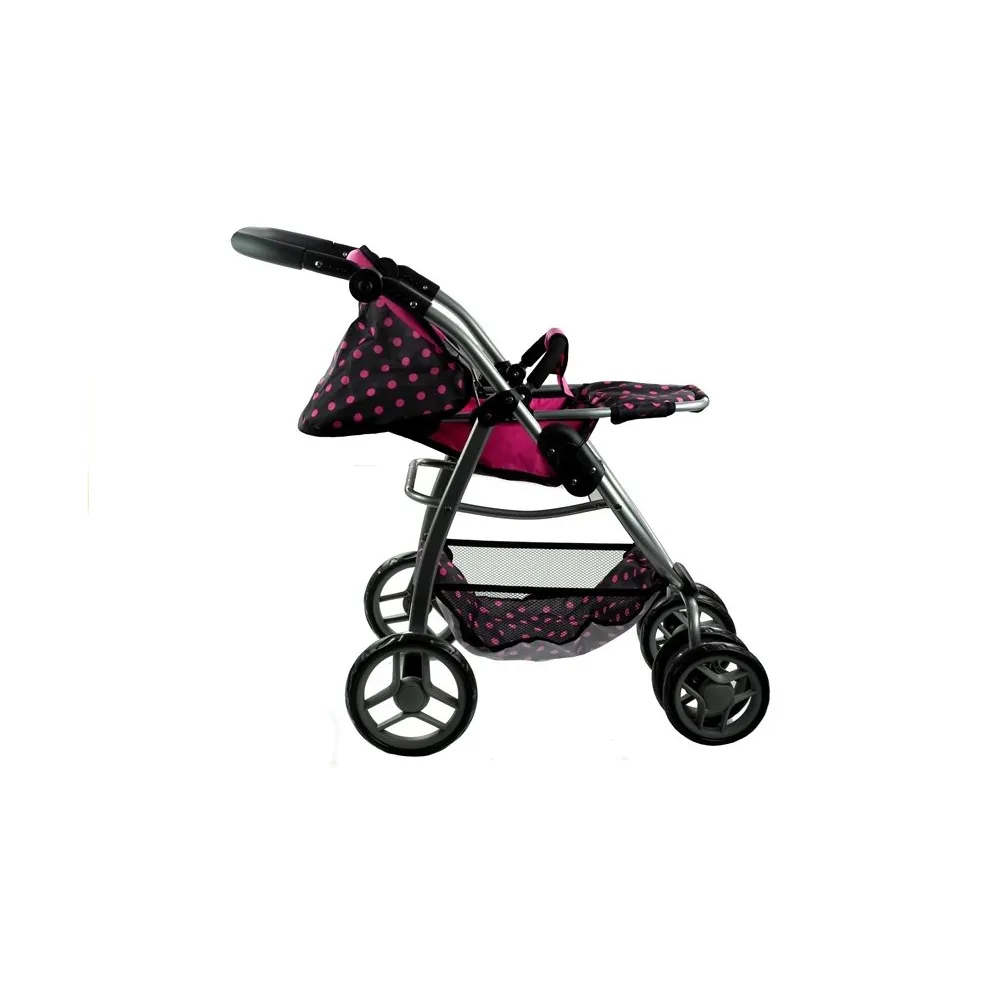 Kompletny zestaw wózek dla lalek Alice z torbą i akcesoriami