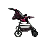 Kompletny zestaw wózek dla lalek Alice z torbą i akcesoriami