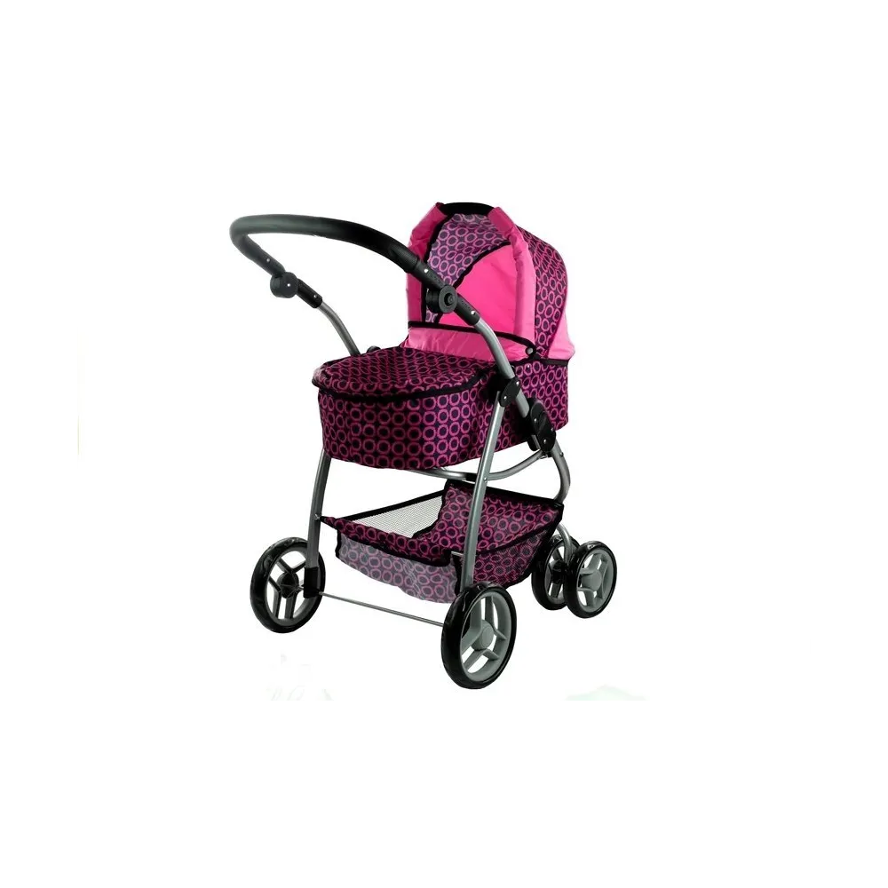 Zbliżenie na regulowaną rączkę wózka dla lalek