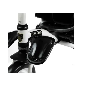 Rower trójkołowy PRO400 Pomarańczowy z daszkiem chroniącym przed słońcem