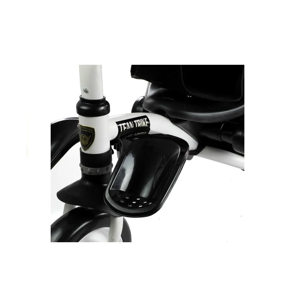 Rower trójkołowy PRO400 Pomarańczowy z daszkiem chroniącym przed słońcem