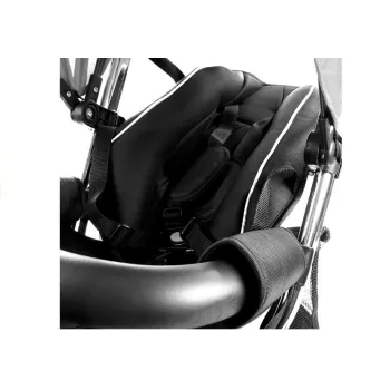 Rower trójkołowy PRO400 Pomarańczowy w pełnej okazałości na białym tle