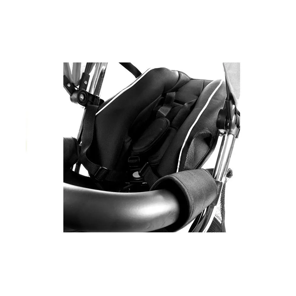 Rower trójkołowy PRO400 Pomarańczowy w pełnej okazałości na białym tle