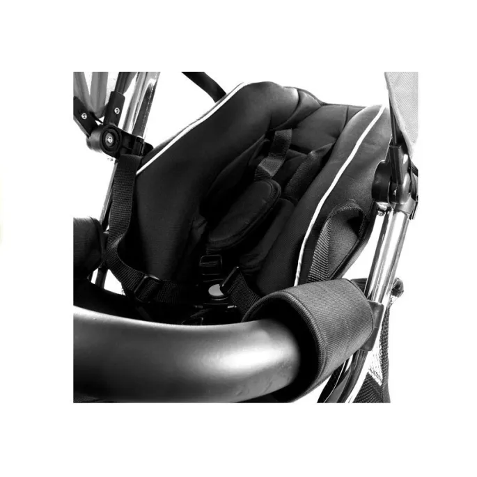 Rower trójkołowy PRO400 Pomarańczowy w pełnej okazałości na białym tle