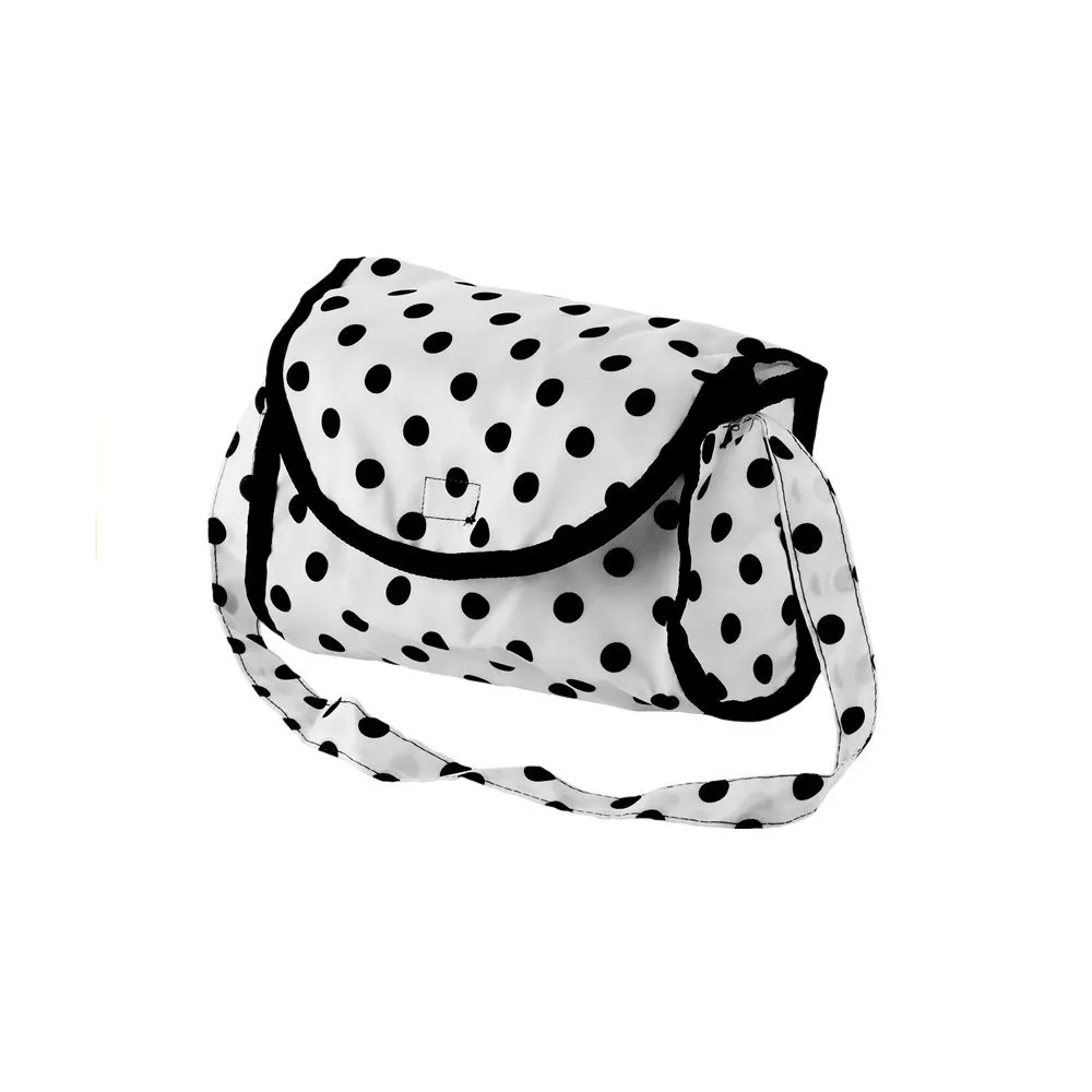 Wózek dla lalek Alice łatwy do prowadzenia dzięki obrotowym kołom