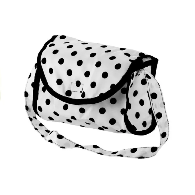 Wózek dla lalek Alice łatwy do prowadzenia dzięki obrotowym kołom