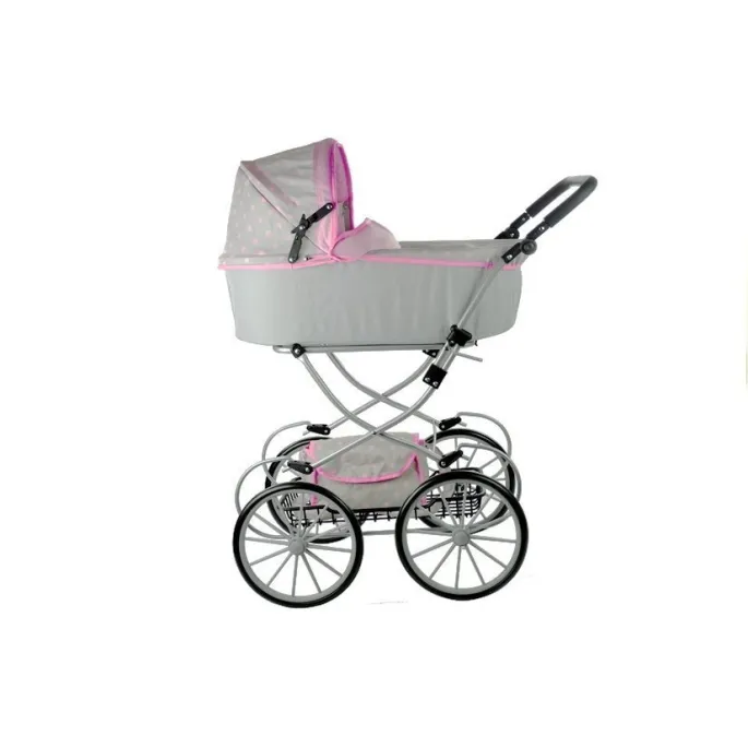 Bezpieczny wózek dla lalek z certyfikatem CE i atestowanymi materiałami