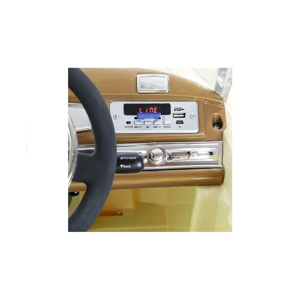 Auto na Akumulator Mercedes 300S Beżowy