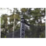 Zbliżenie na konstrukcję odporną na warunki atmosferyczne trampoliny 8ft