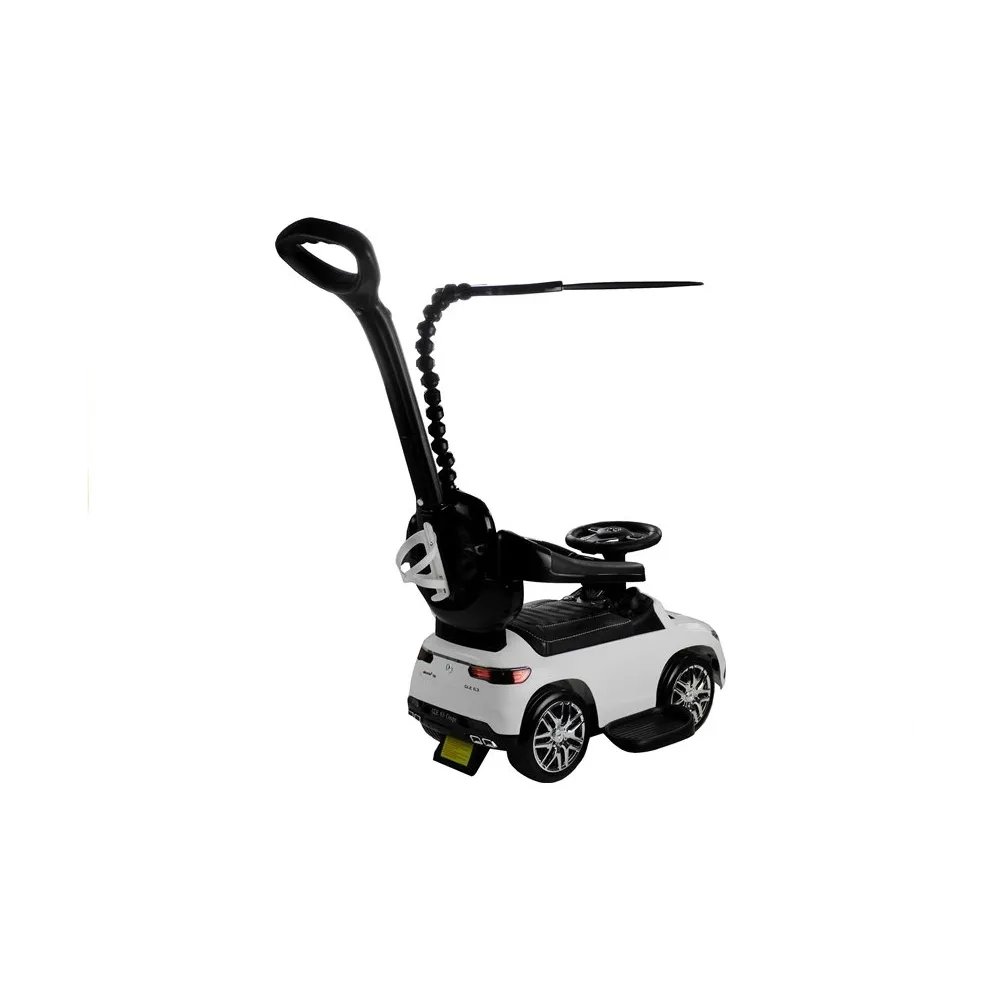 Mercedes GLE 63 dla dzieci z daszkiem, ukazany z boku