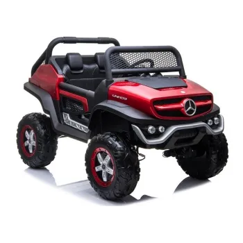 Auto na Akumulator Mercedes Unimog Czerwony