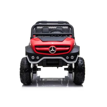 Auto na Akumulator Mercedes Unimog Czerwony