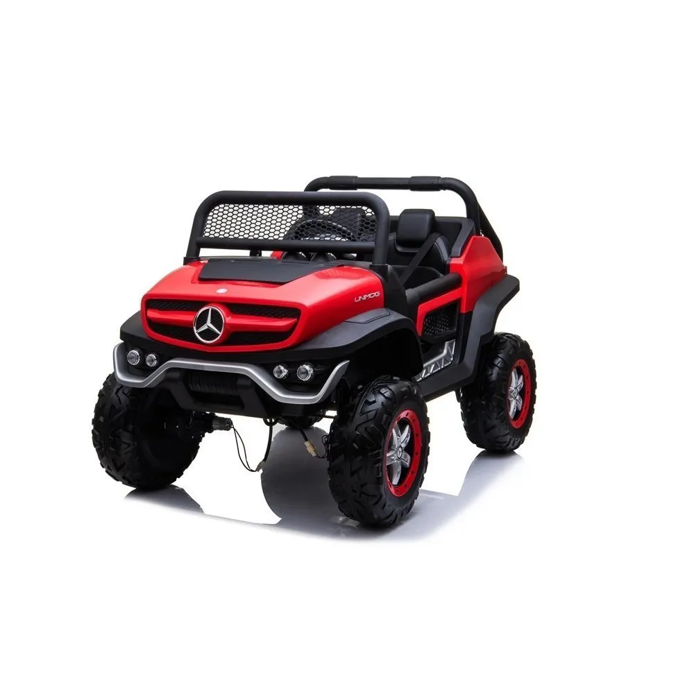 Auto na Akumulator Mercedes Unimog Czerwony