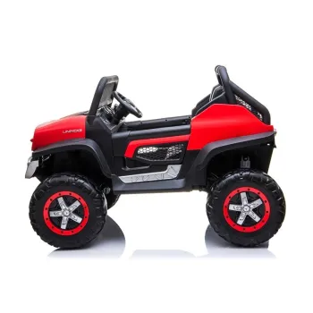 Auto na Akumulator Mercedes Unimog Czerwony