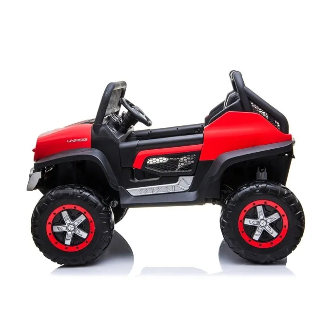 Auto na Akumulator Mercedes Unimog Czerwony