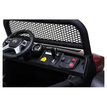 Auto na Akumulator Mercedes Unimog Czerwony