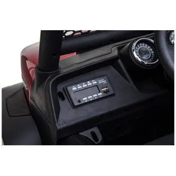 Auto na Akumulator Mercedes Unimog Czerwony