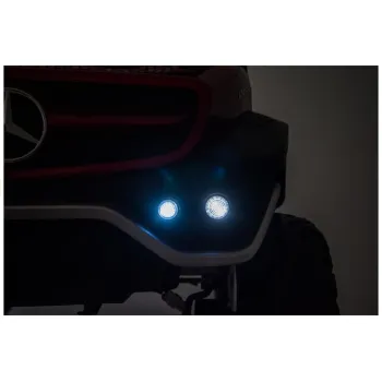 Auto na Akumulator Mercedes Unimog Czerwony