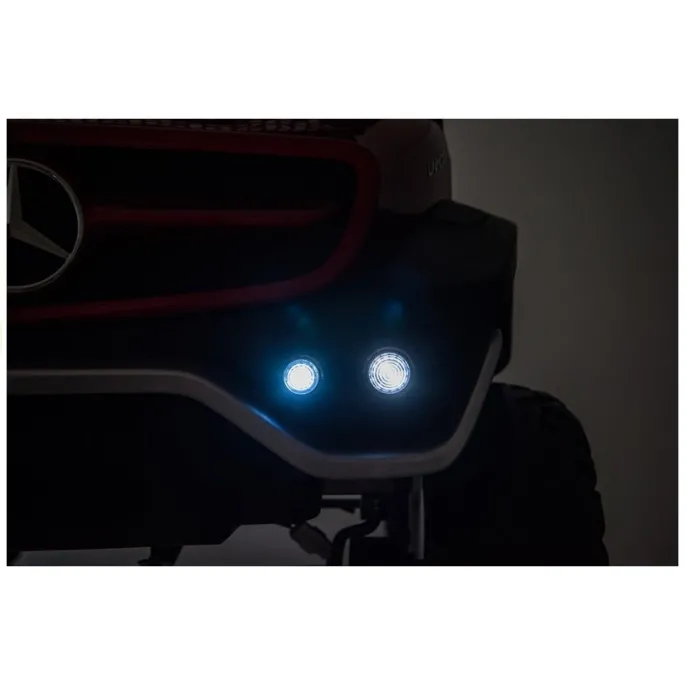 Auto na Akumulator Mercedes Unimog Czerwony